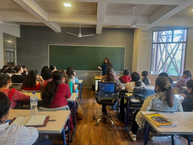Teacher Training Session was Conducted by
Ms Tanvi(Special Educator) on 21st November 2024 at Banyan Tree School, Lodhi Road, New Delhi.

Topic: Training on Classroom Management for Students with ADHD.

It was an insightful session !
This training aims to equip teachers with effective strategies and techniques to manage classrooms and support students with Attention Deficit Hyperactivity Disorder (ADHD).

*Objectives:*

- Understand ADHD and its implications on learning
- Develop strategies for creating an inclusive classroom environment
- Learn techniques for managing challenging behaviors
- Enhance teaching practices for students with ADHD.

#adhd #banyantree #banyantreeschool #banyantreeschoollodhiroad #session